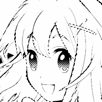 トーンを貼る範囲を選択