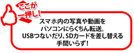 �������ꉟ���AUSB��SD�J�[�h���炸�I